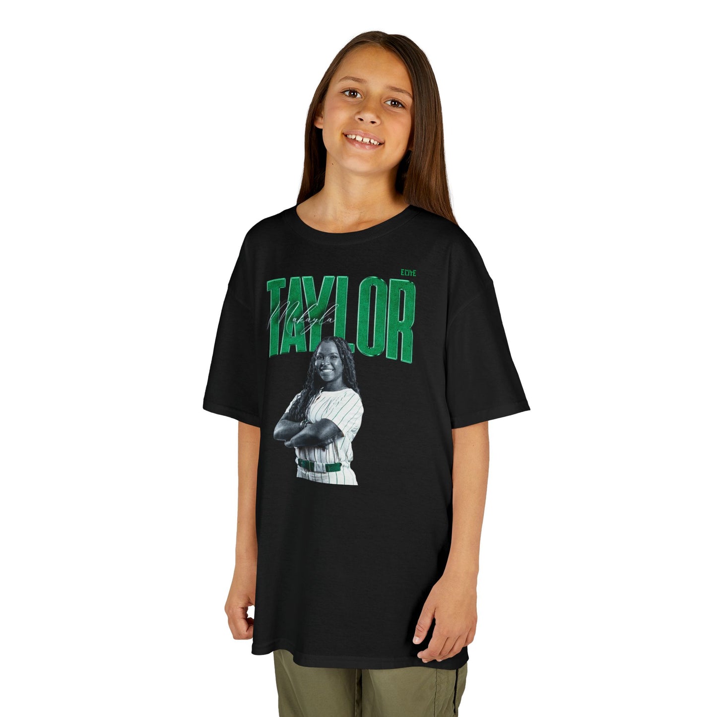 Makayla Taylor Faded Glory Kids Tee