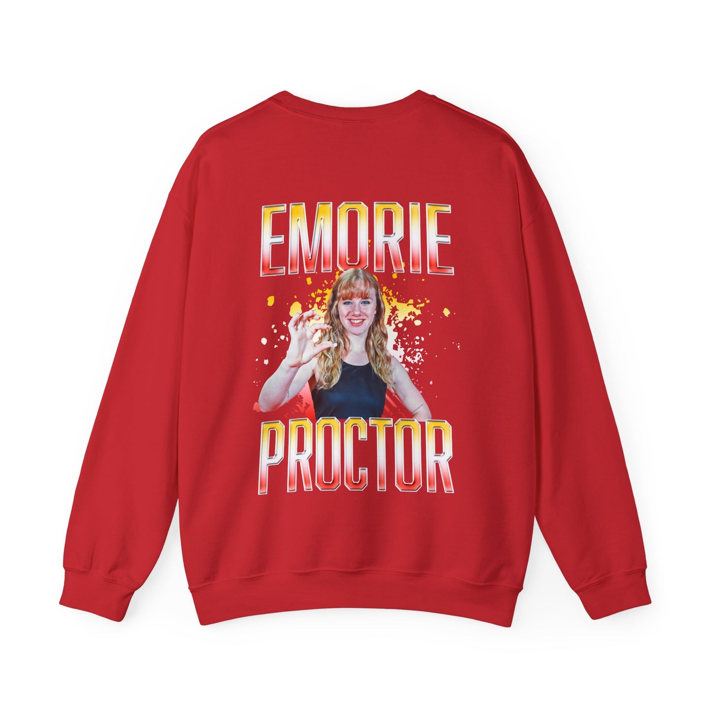 Emorie Proctor Logo Front & Back Crewneck