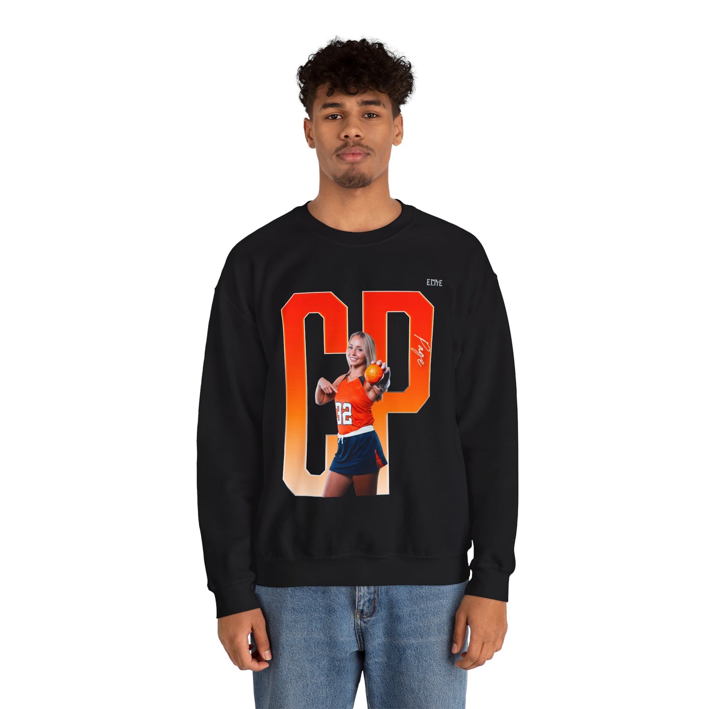 Chloe Page Player Icon Initials Crewneck Sweatshirt