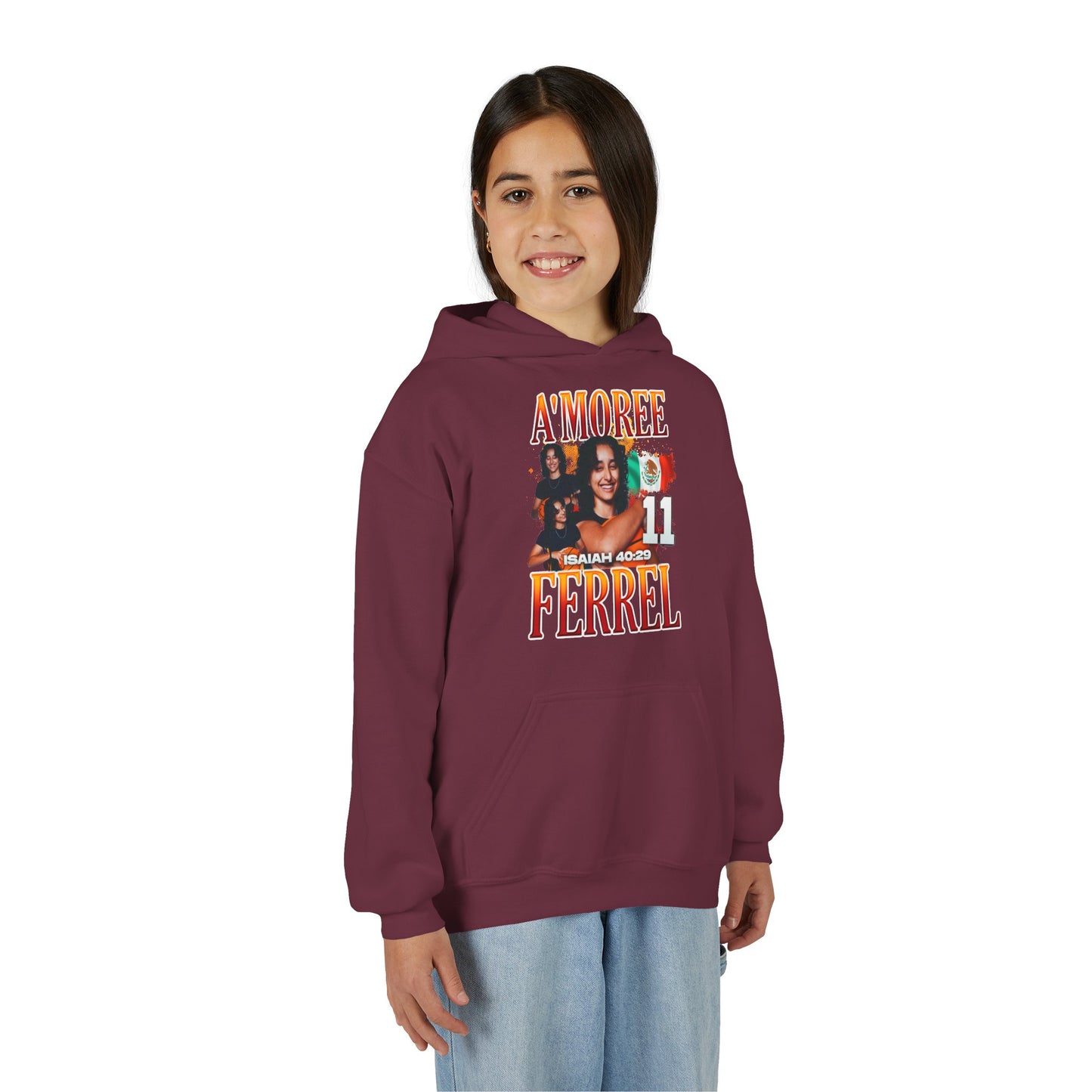 A'Moree Ferrel Kids Hoodie