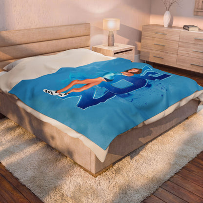 Zoe Catrambone 60"-80" Plush Blanket