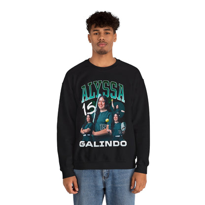 Alyssa Galindo First Name Highlight Crewneck Sweatshirt