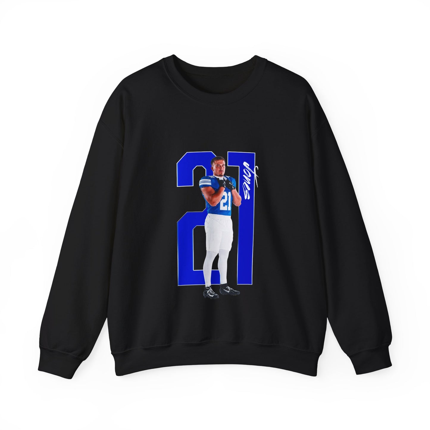 Ashton Jones Player Icon Number Crewneck Sweatshirt
