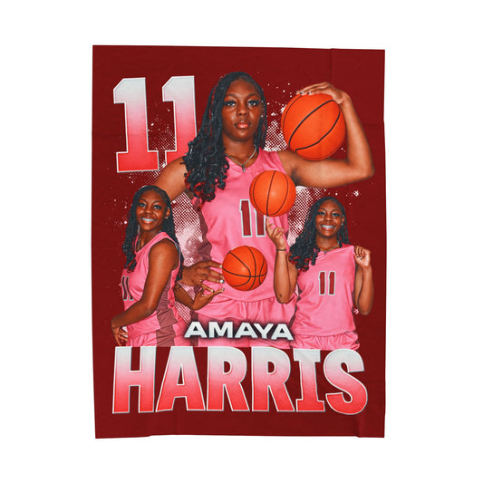 Amaya Harris 60"-80" Plush Blanket