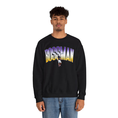 Sam Bossman Big Last Name Crewneck Sweatshirt