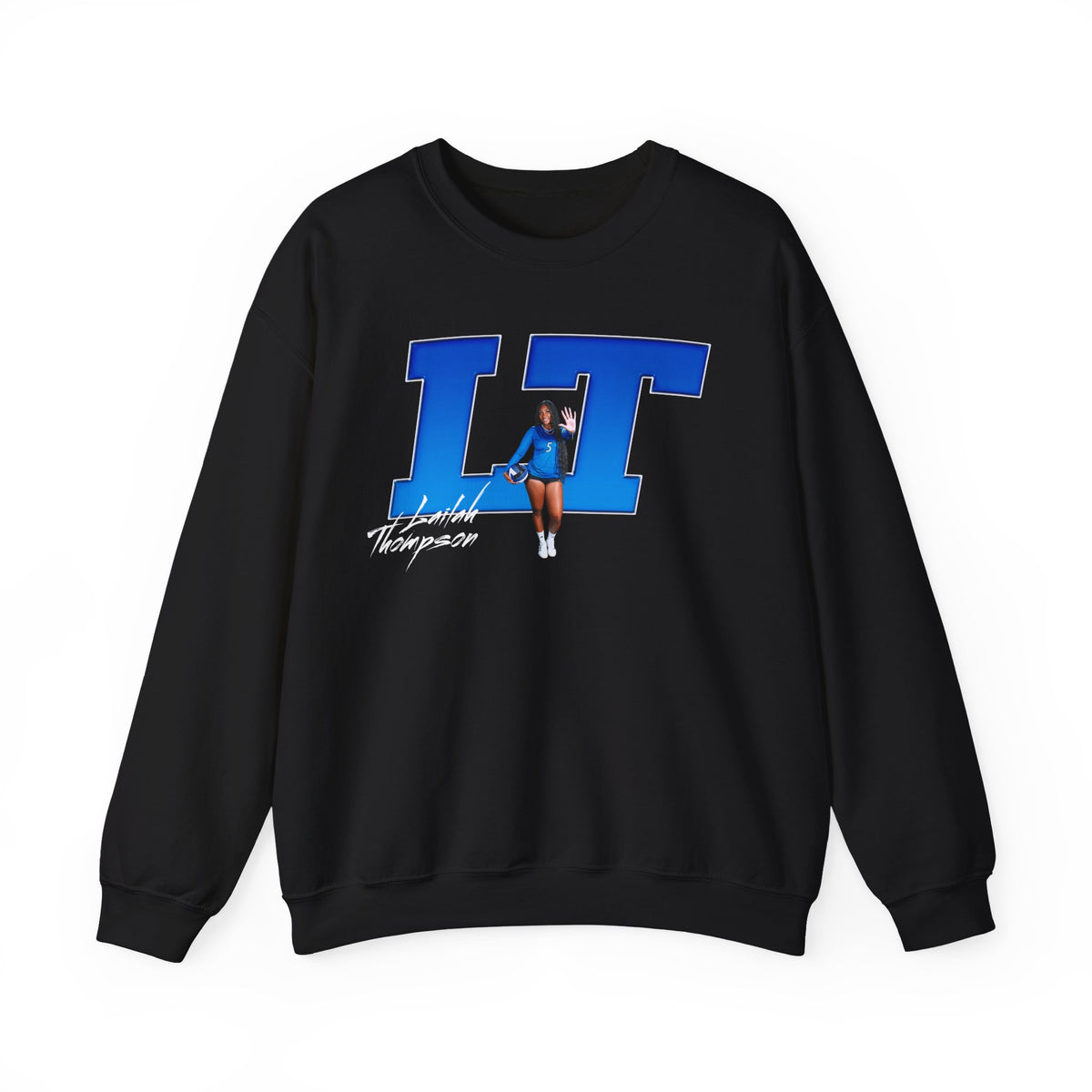 Lailah Thompson Big Initials Crewneck Sweatshirt