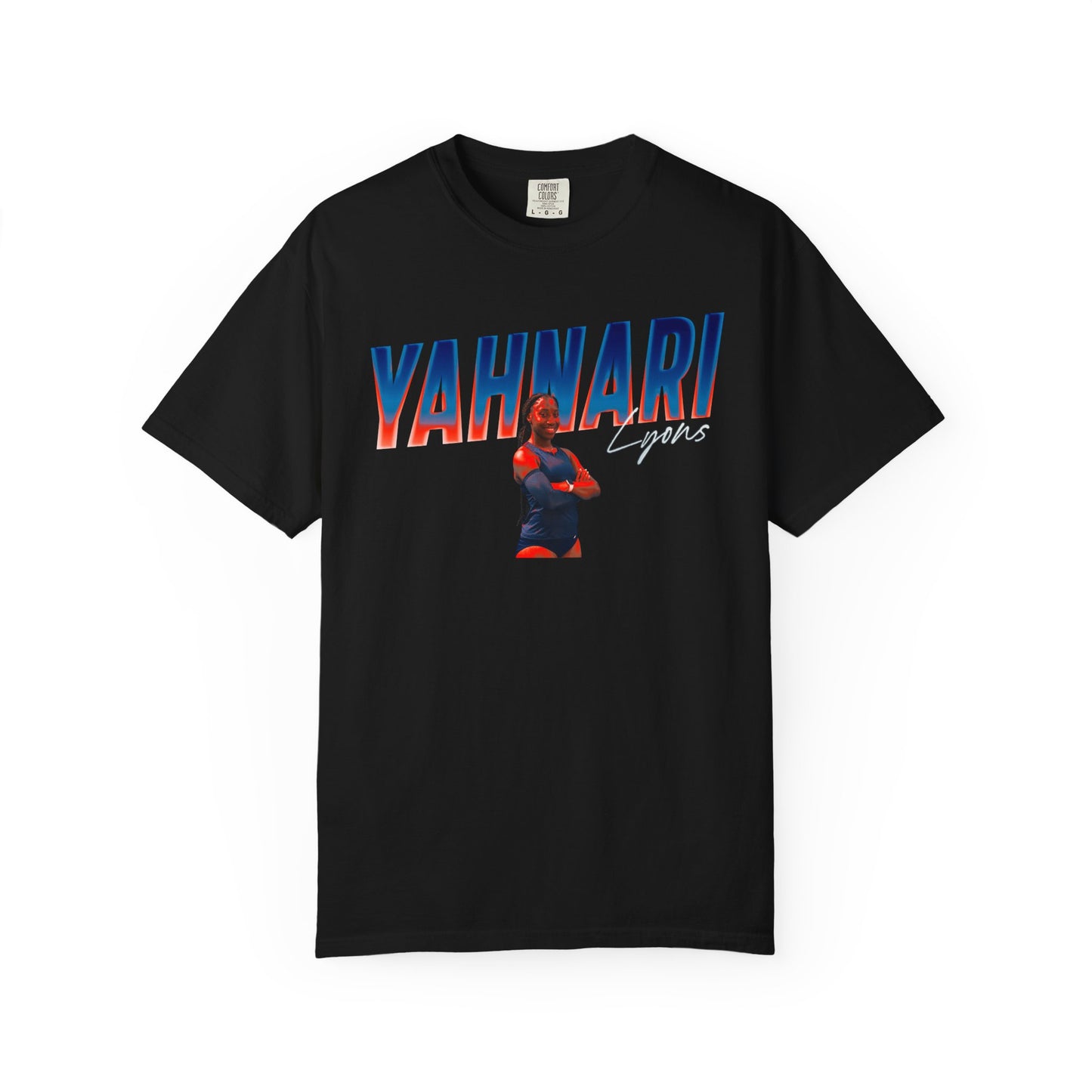 Yahnari Lyons Cursive Combo Colored Premium Tee