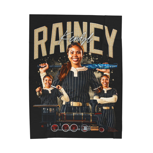 Kendyl Rainey Last Name Highlight 60"-80" Plush Blanket
