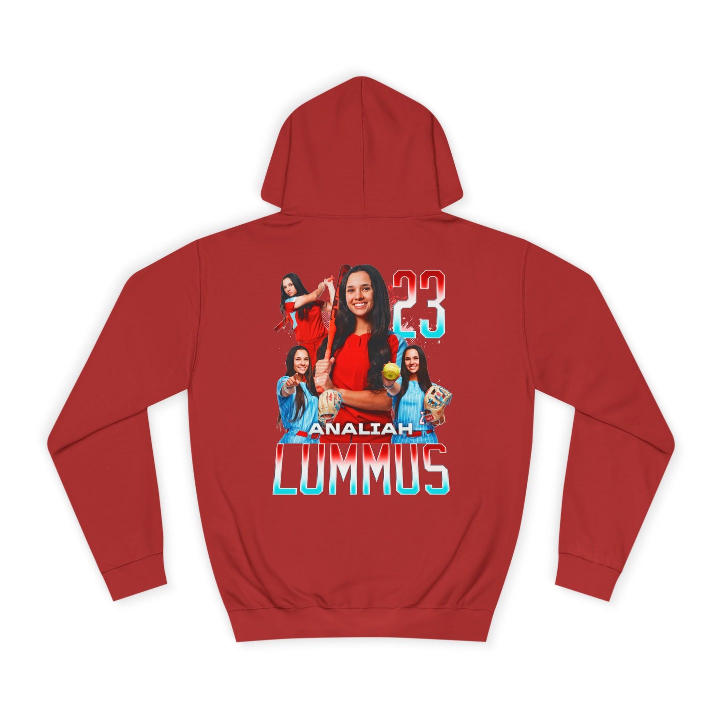 Analiah Lummus Name & Number Ombre Premium Hoodie