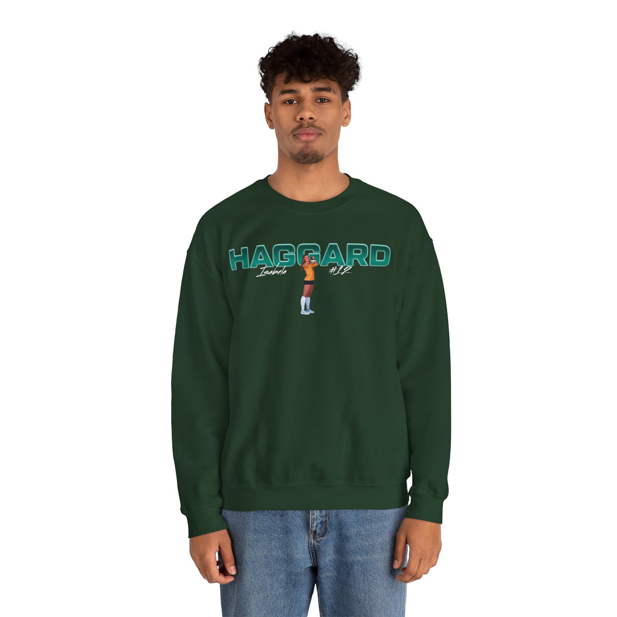 Isabela Haggard Lowkey Crewneck Sweatshirt