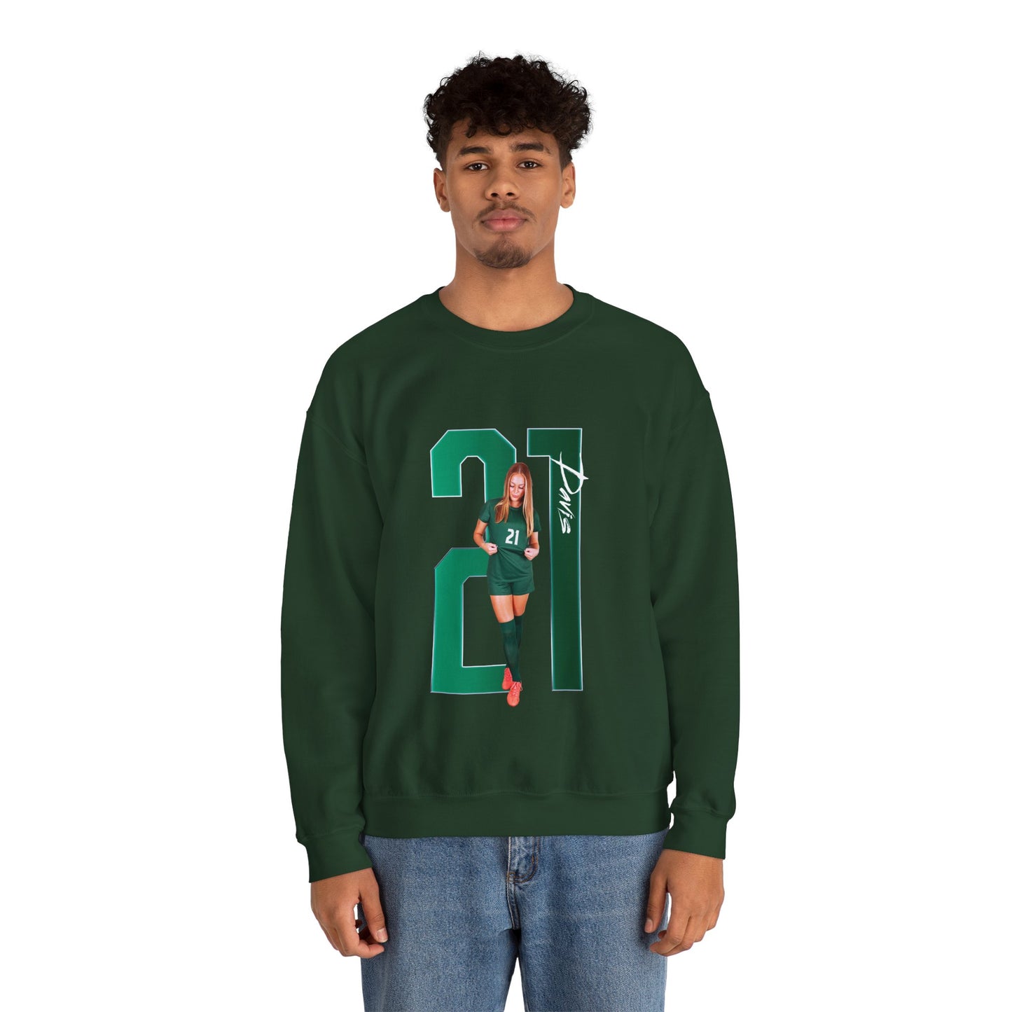 Rachel Davis Player Icon Number Crewneck Sweatshirt