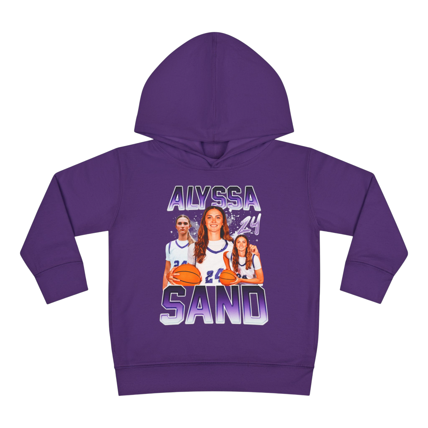 Alyssa Sand Toddler Pullover Hoodie