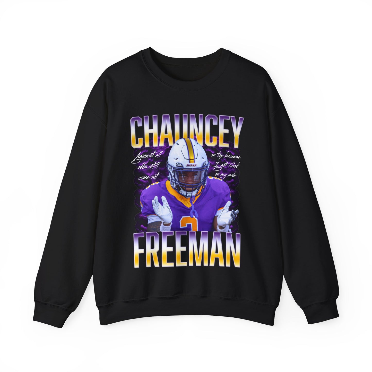 Chauncey Freeman Featured Quote Crewneck Sweatshirt