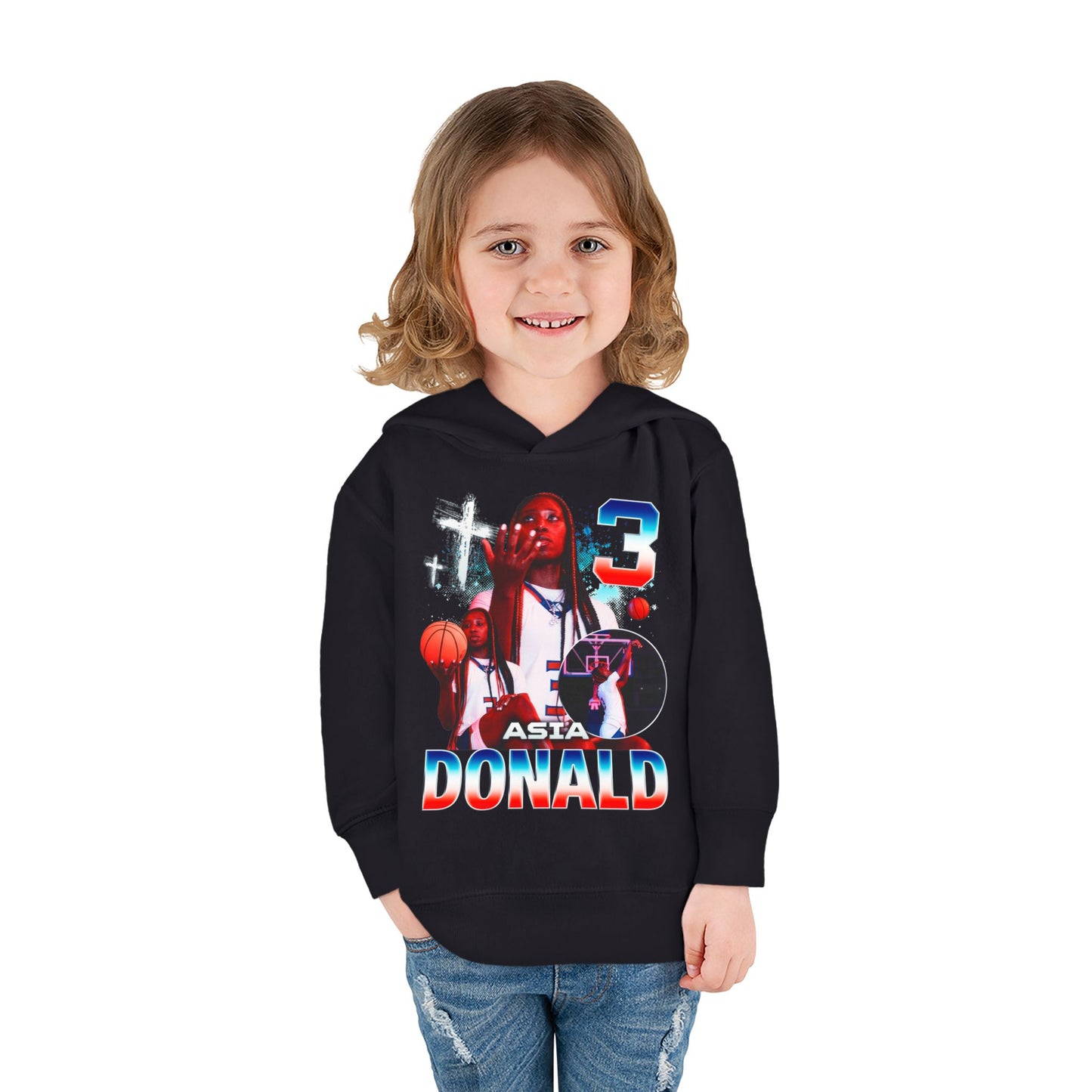 Asia Donald Toddler Pullover Hoodie
