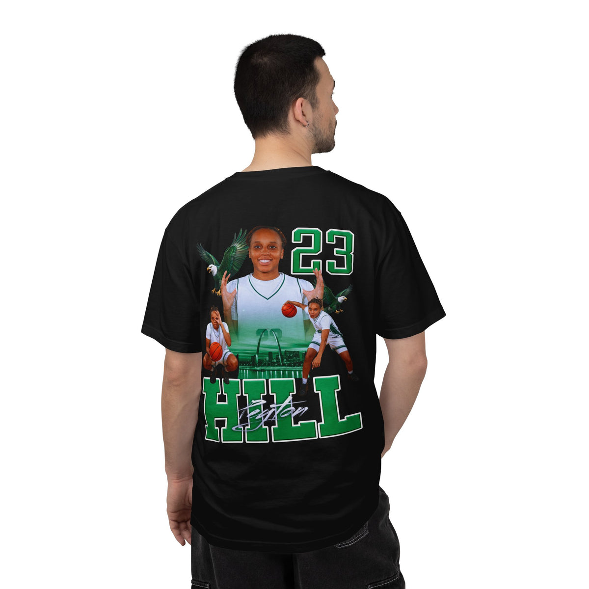 Peyton Hill Logo Front & Back Premium Tee
