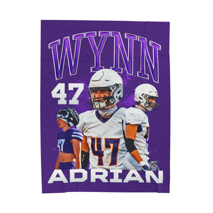 Adrian Wynn 60"-80" Plush Blanket
