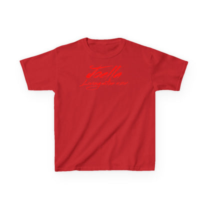 Joella Livingston Cursive Name & Number Kids Tee