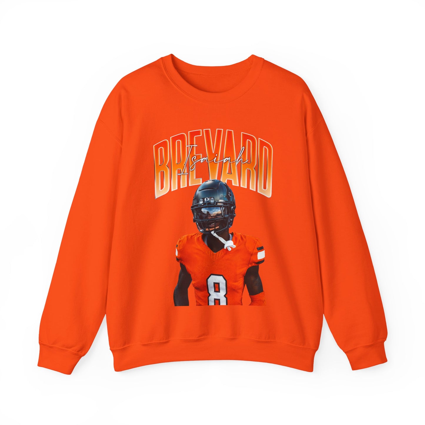 Isaiah Brevard Big Last Name Crewneck Sweatshirt