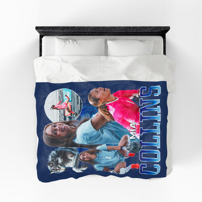 Mia Collins 60"-80" Plush Blanket