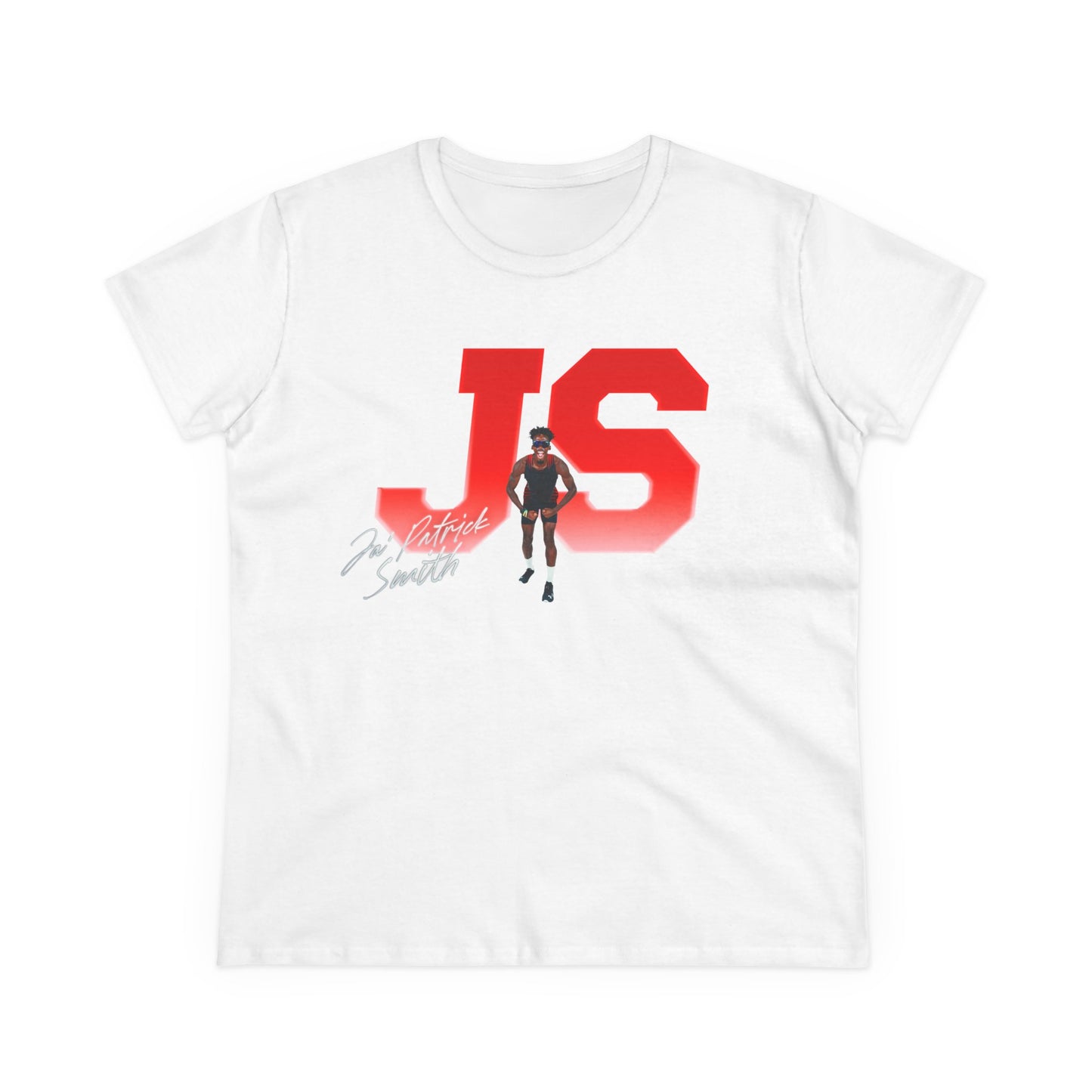 Ja'Patrick Smith Big Initials Colored Women's Tee