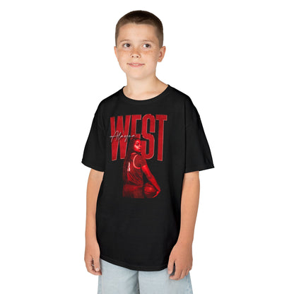 Alayna West Faded Glory Kids Tee