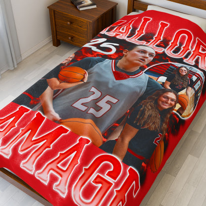 Mallory Ramage 60"-80" Plush Blanket