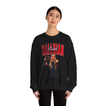 Sarah Galligan Big Last Name Crewneck Sweatshirt