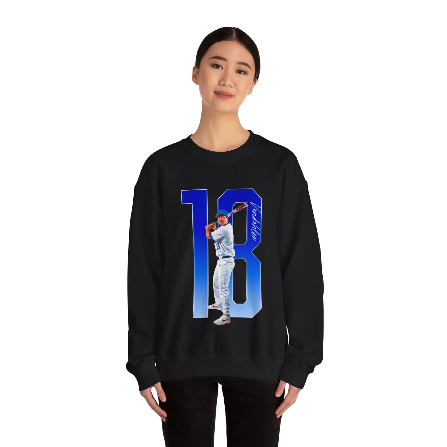 Brett Vondohlen Player Icon Number Crewneck Sweatshirt