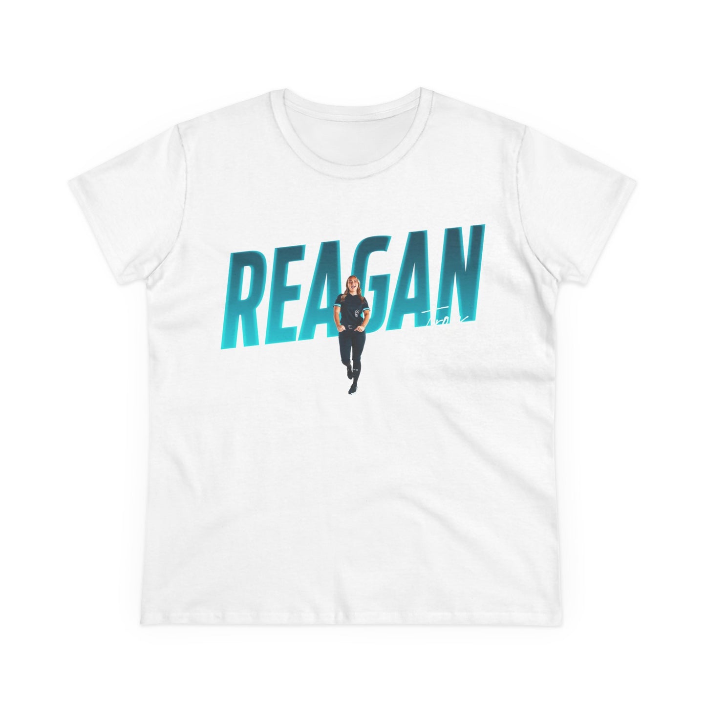 Reagan Troy Cursive Combo Women's Tee