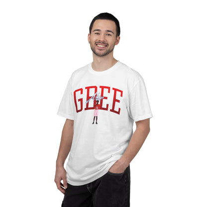 Alan Gbee Curved Combo Colored Premium Tee