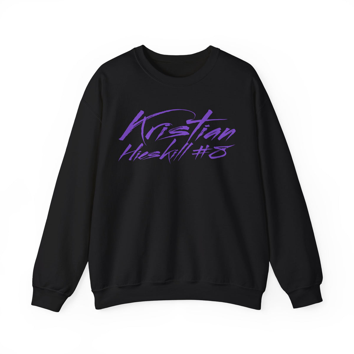 Kristian Hieskill Cursive Name & Number Crewneck Sweatshirt