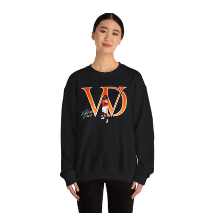 William Davis Featured Logo Crewneck Sweatshirt