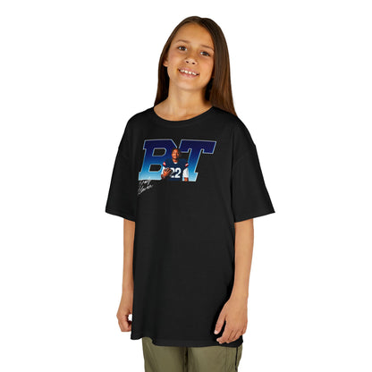 Brady Tillman Big Initials Colored Kids Tee