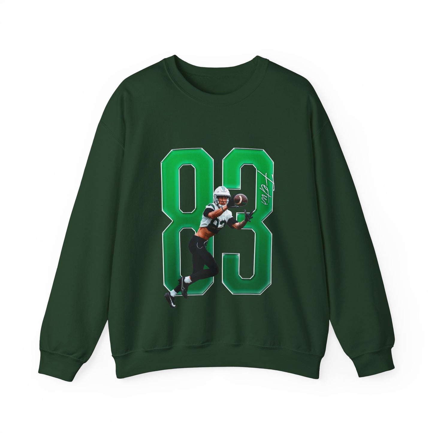 Josiah Fetui Player Icon Number Crewneck Sweatshirt