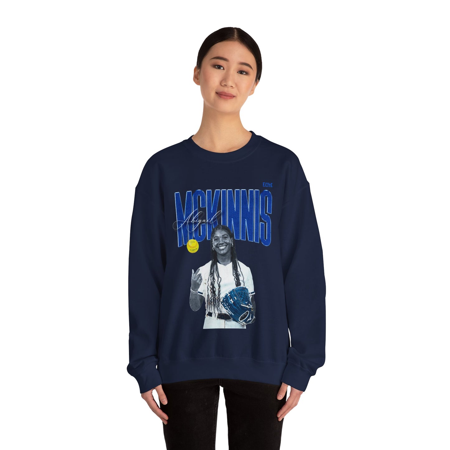 Abigail McKinnis Faded Glory Crewneck Sweatshirt