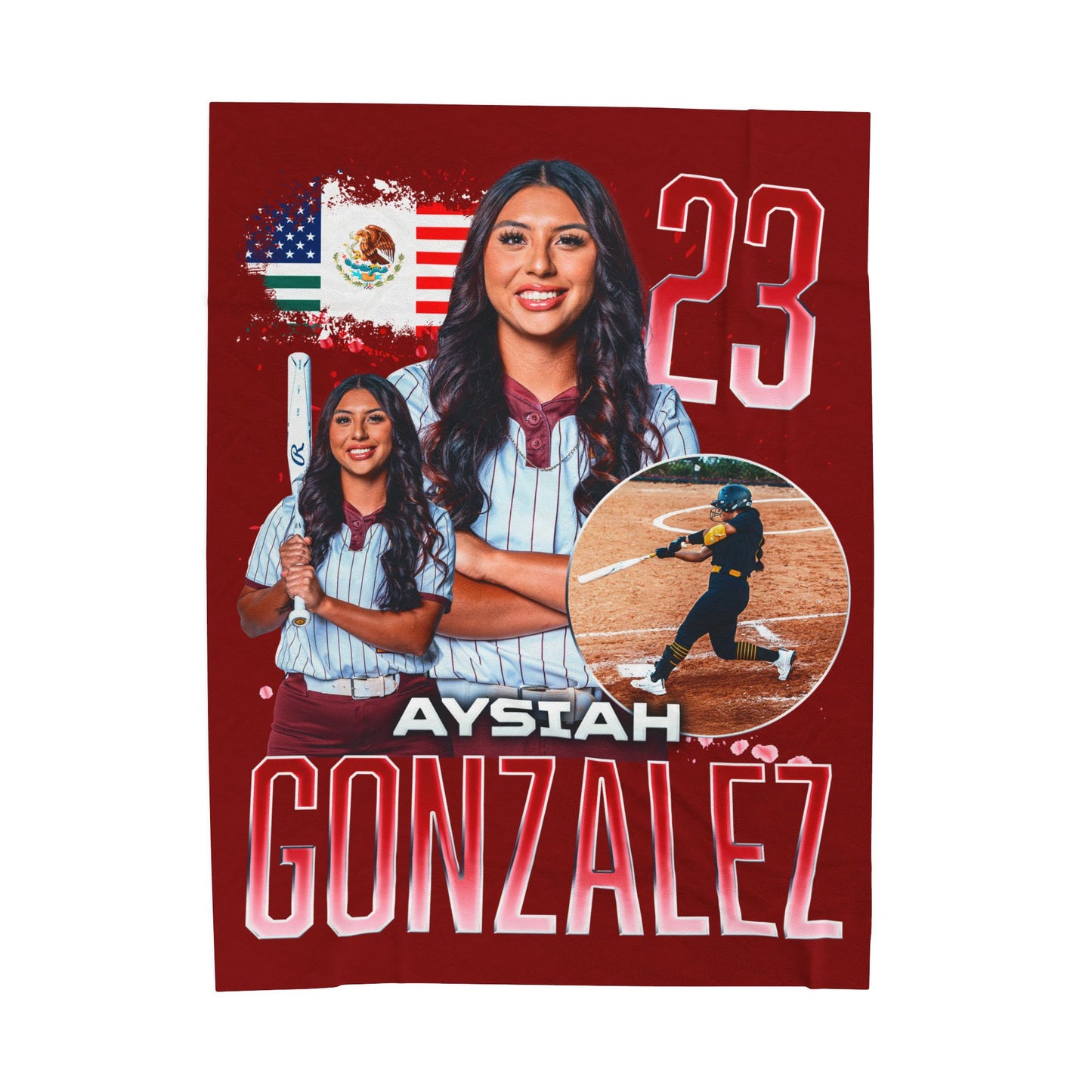 Aysiah Gonzalez 60"-80" Plush Blanket