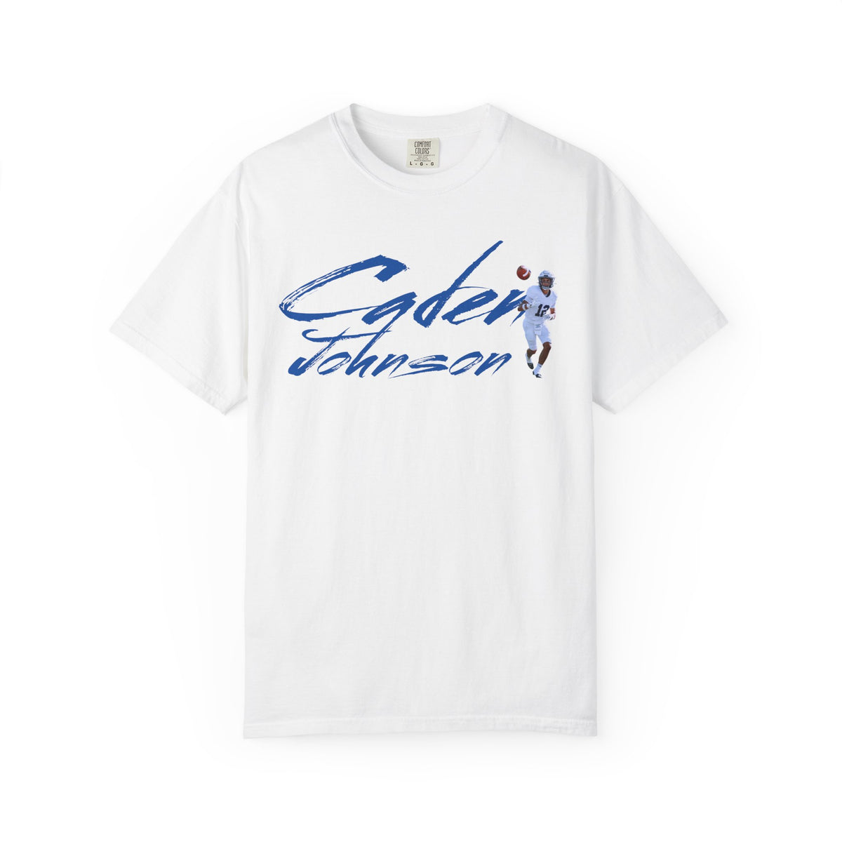 Caden Johnson Cursive Premium Tee