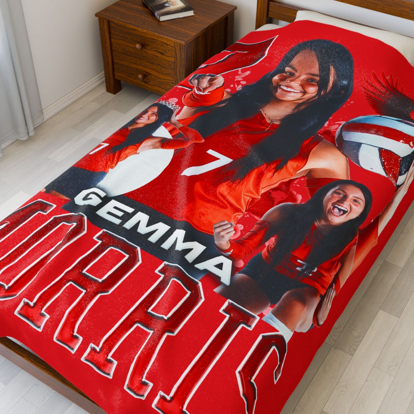 Gemma Morris 60"-80" Plush Blanket