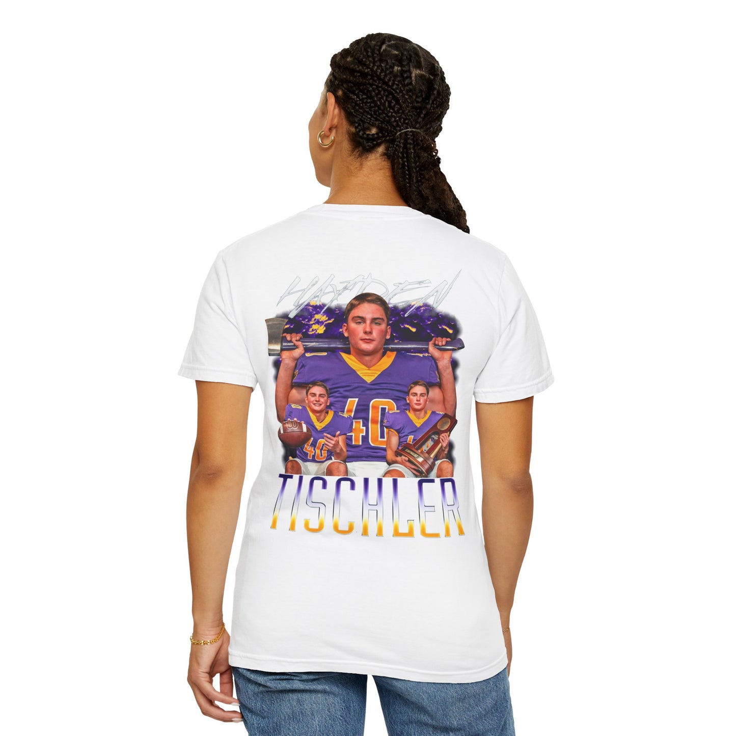Hayden Tischler Logo Front & Back Premium Tee