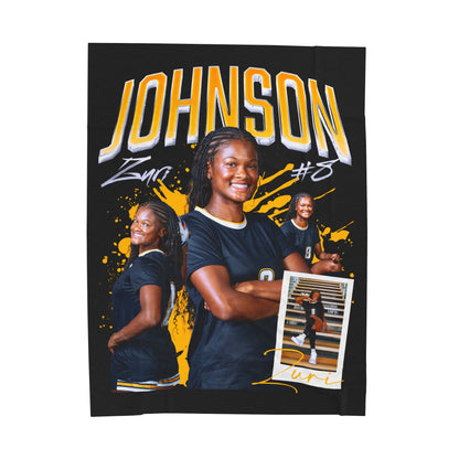 Zuri Johnson 60"-80" Plush Blanket