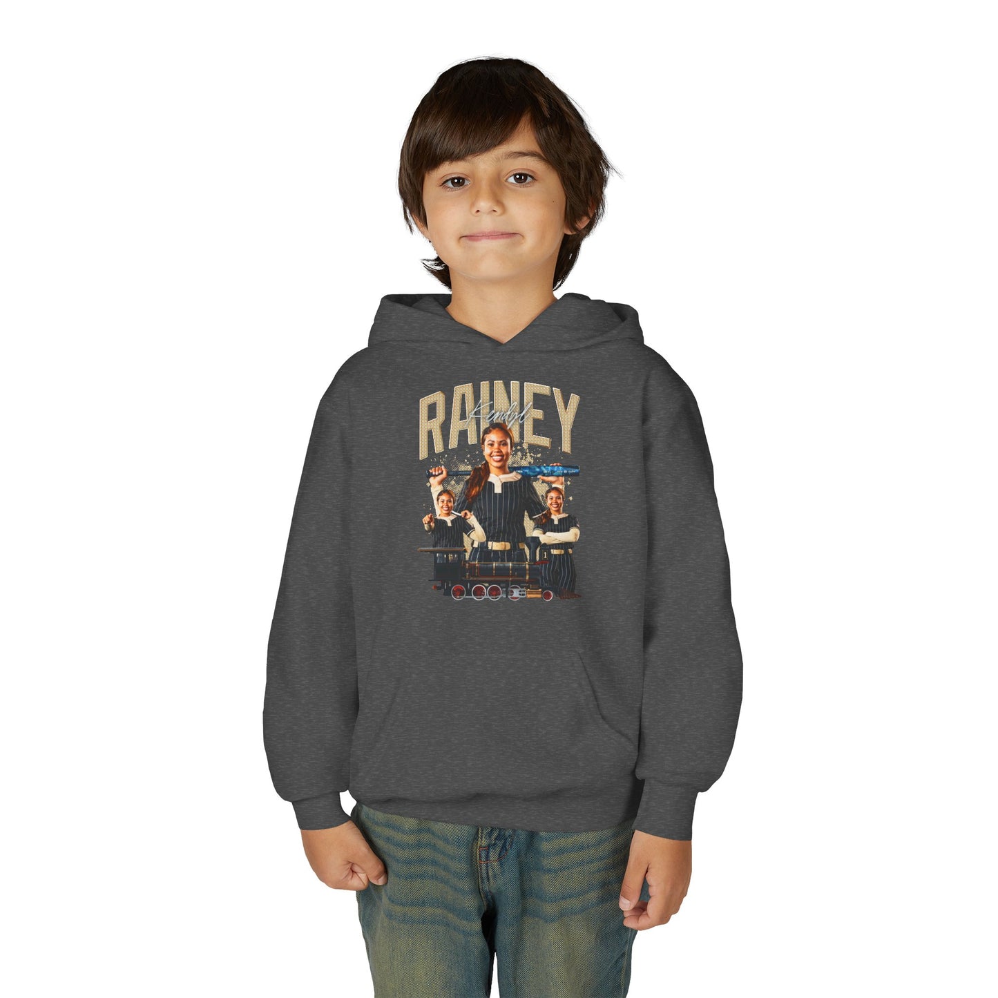 Kendyl Rainey Last Name Highlight Kids Hoodie