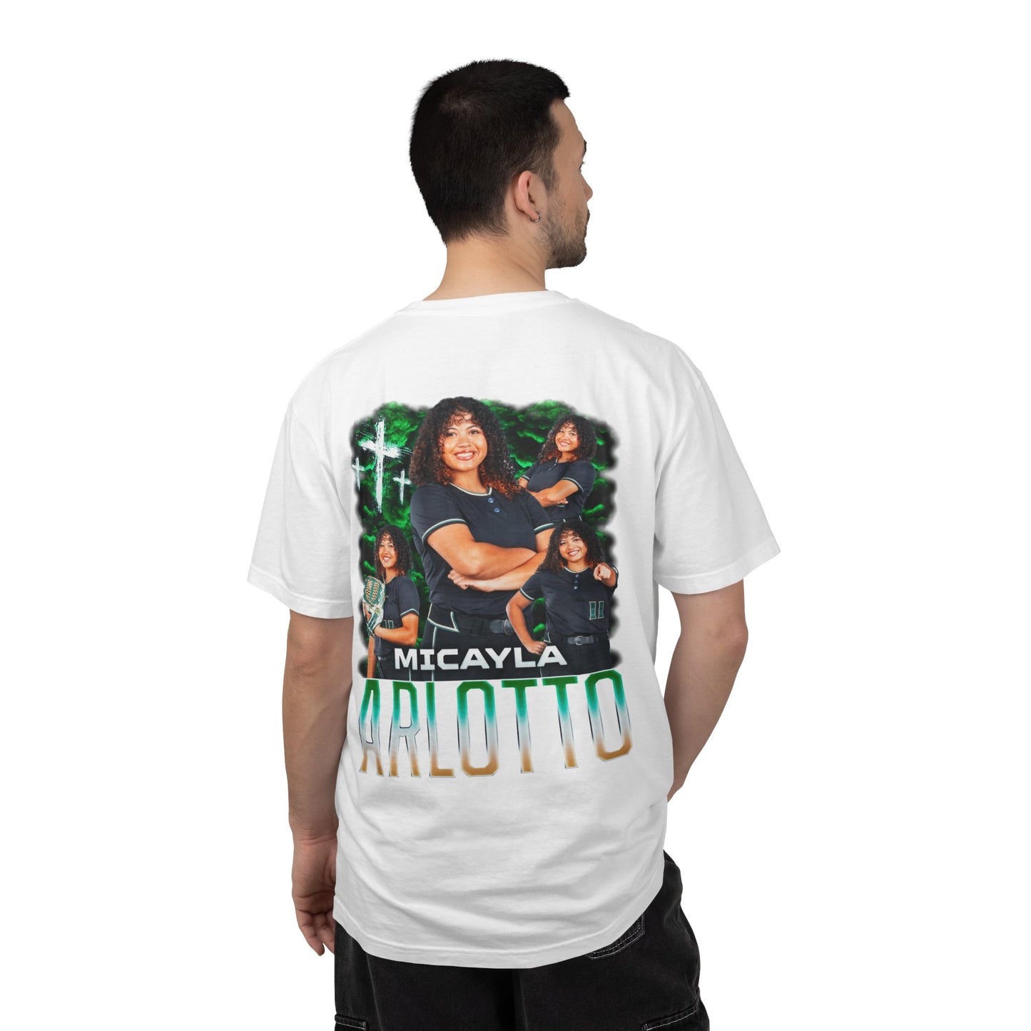 Micayla Arlotto Logo Front & Back Premium Tee