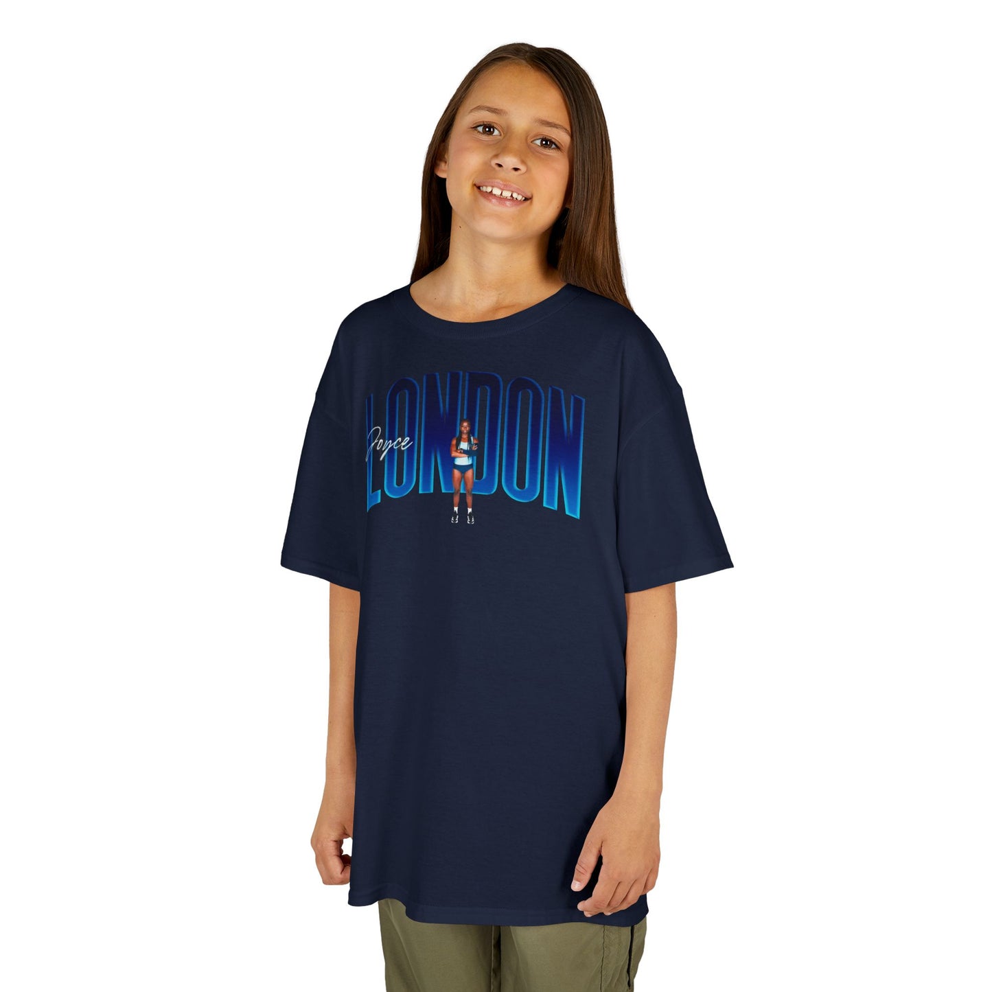 Joyce London Big Last Name Kids Tee