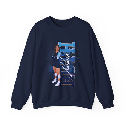 Abbie Roth Vertical Name Crewneck Sweatshirt