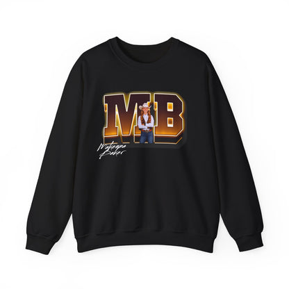 Makenna Baker Big Initials Crewneck Sweatshirt