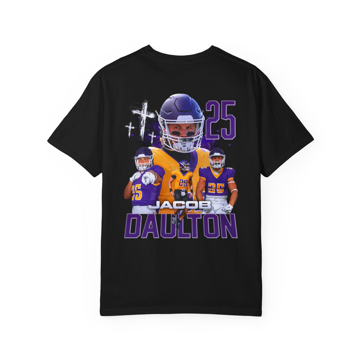 Jacob Daulton Logo Front & Back Premium Tee