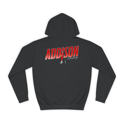 Addison Blomberg Cursive Combo Premium Hoodie