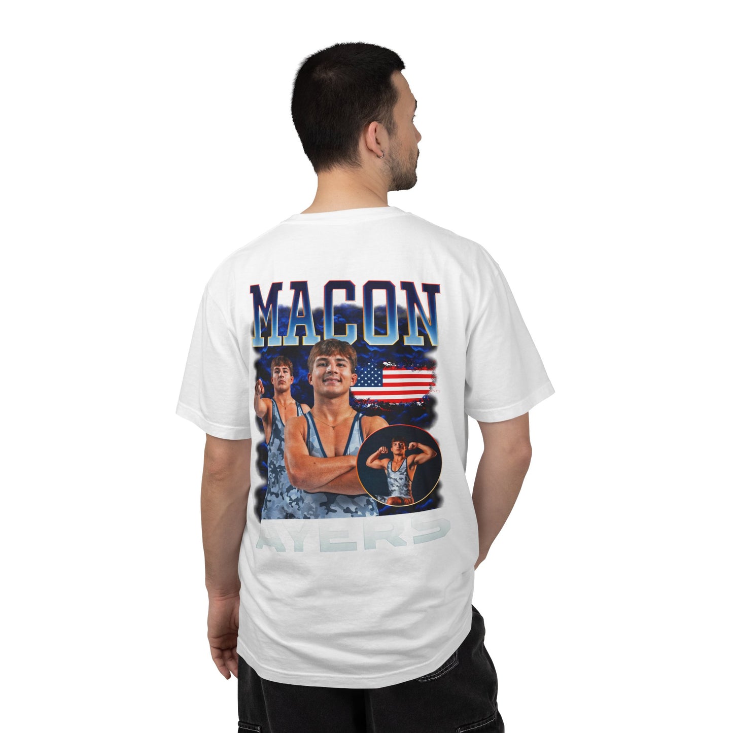 Macon Ayers Logo Front & Back Premium Tee