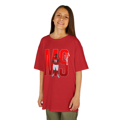 Myles Sawyers Player Icon Initials Kids Tee