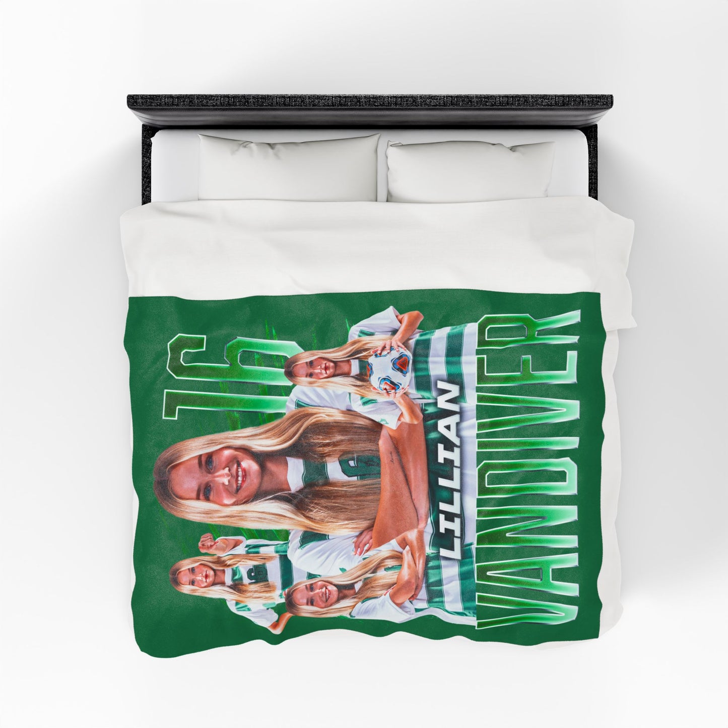 Lillian Vandiver 60"-80" Plush Blanket